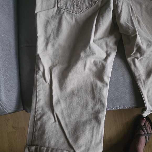 Tan Bongo Capri Pants - Size 11 - Picture 8 of 10